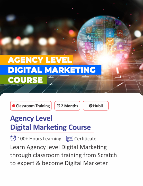SET Institute Agency Level Digital Marketing Course In Hubli Image