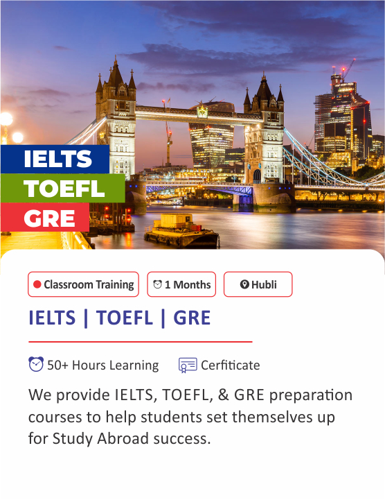 SET Institute IELTS|TOEFL|GRE Course in Hubli Image