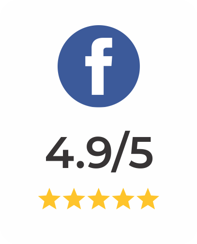 4.9/5 Ratings On Facebook Image